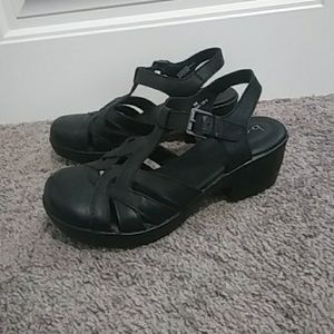 Platform Mary Jane Sandals
